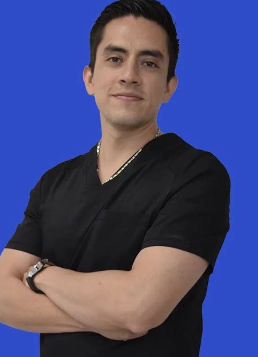 Retrato del Dr. Christopher Dávalos